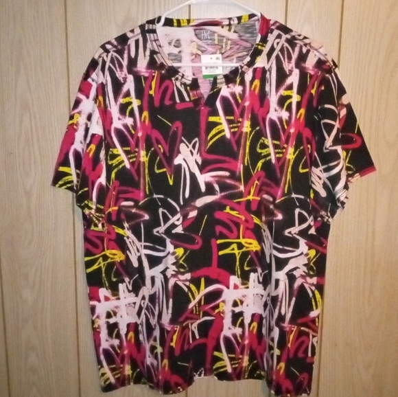 International Concepts Men's Graffiti T- Shirt - Picture 1 of 4